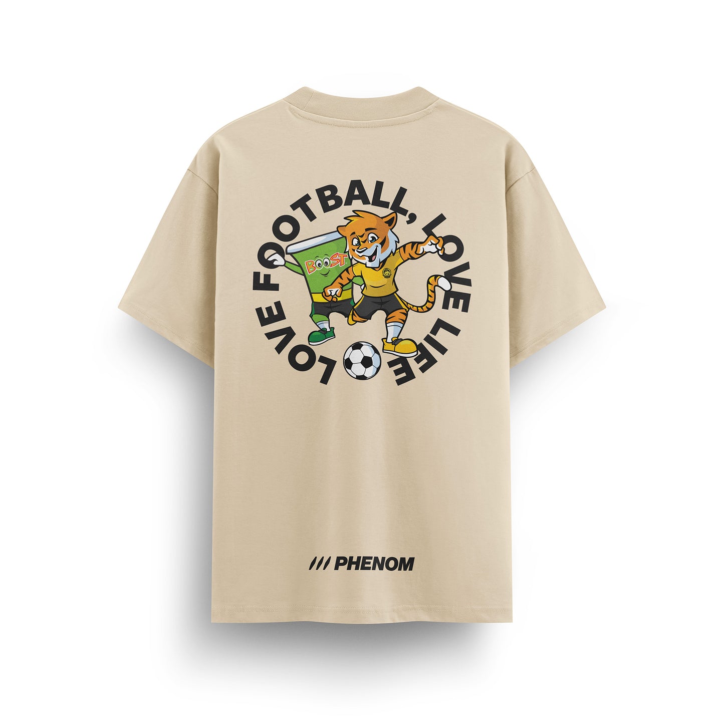 Love Football Love Life Oversize T-Shirt