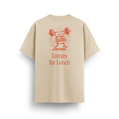 Lunges For Lunch Oversize T-Shirt