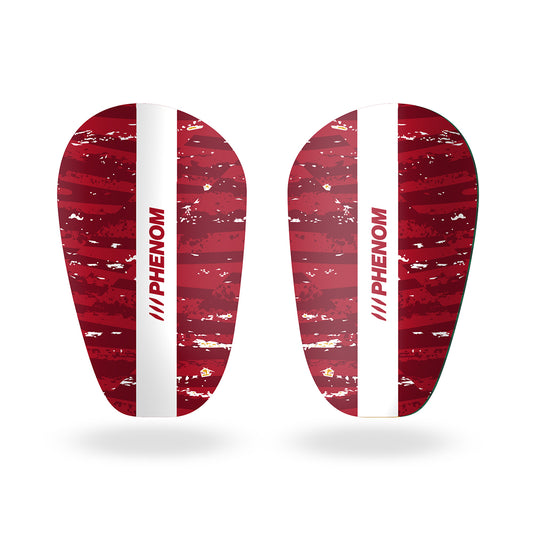 Phenom Varsity Shin Pads Maroon